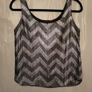 Silver Tank Top
